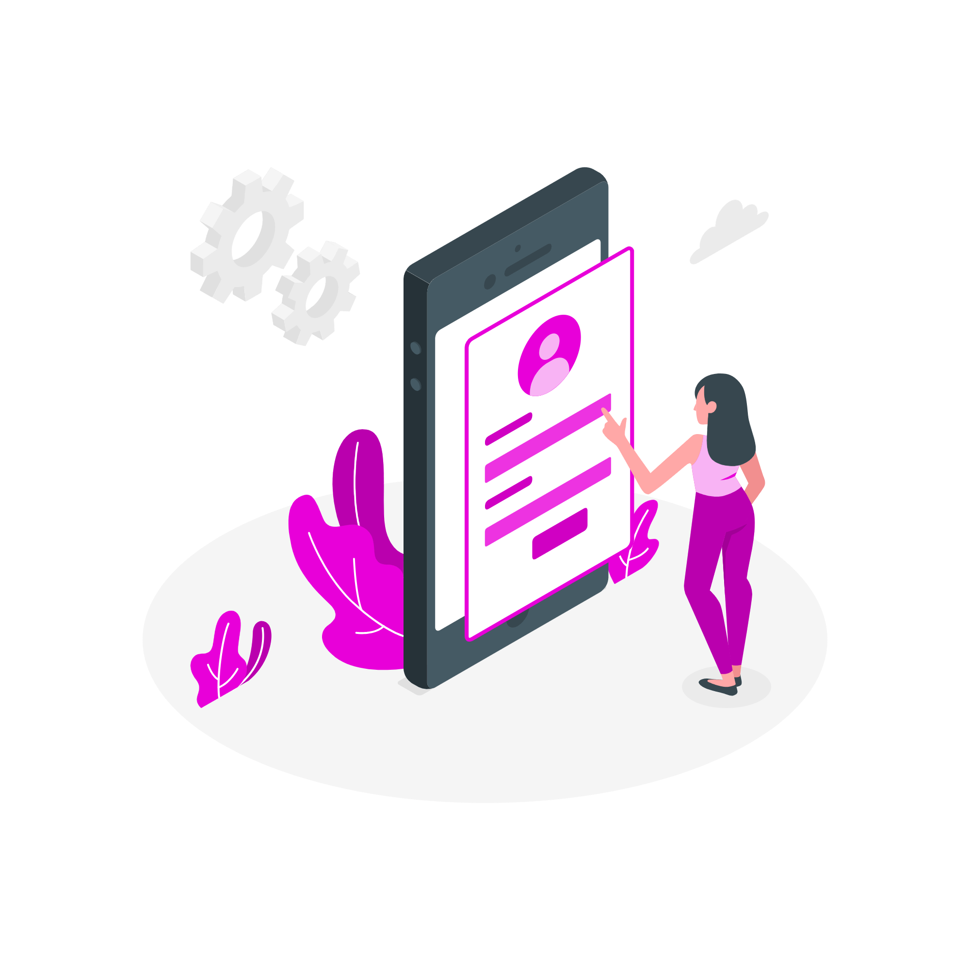 Sign In Illustration